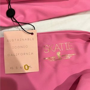 NWT Skatie one piece, hot pink Nicole size large